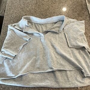 offline by aerie collard crop top